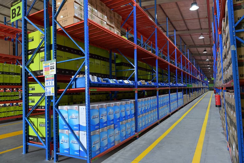 Zoomlion Warehouse Shelves